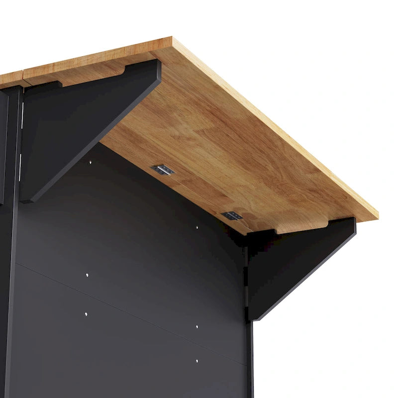 54 Large Kitchen Island with Rubber Wood Drop Leaf, Embossed Texture Rolling Kitchen Cart on 4 Wheels with 4 Doors & 3 Drawers