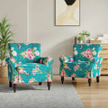 Poltrona Clássica com Tachas Decorativas e Assento com Molas Ensacadas