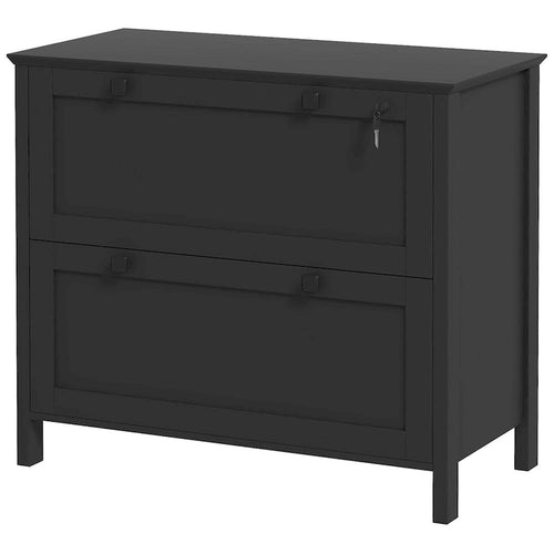 2-Drawer Lateral File Cabinet with Lock for Home Office