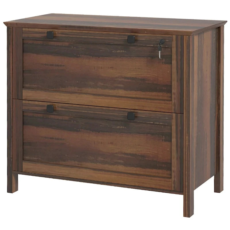 2-Drawer Lateral File Cabinet with Lock for Home Office