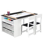 Mesa de Arte e Desenho para Crianças com Grande Armazenamento