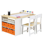 Mesa de Arte e Desenho para Crianças com Grande Armazenamento